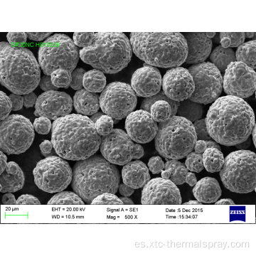 Polvo de pulverización térmica de carburo de tungsteno WC-17Ni 5-25um